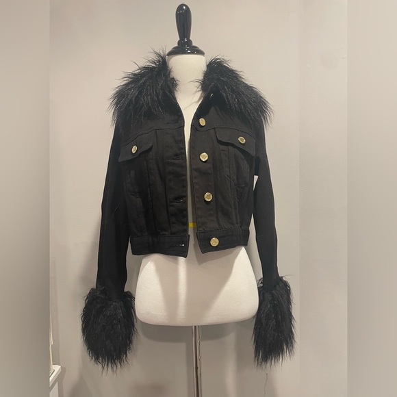 NWT Michael Kors Denim Jacket - Picture 1 of 8